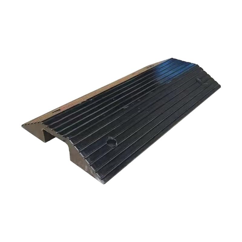 Threshold Ramp Bridge Ramp Getting Thru Door, Threshold Mat, Double-Sided Slope Mat, for Wheelchairs, Cars Vehicles, Caravan, Skateboard, Motorcycle(8cm/3.2in)