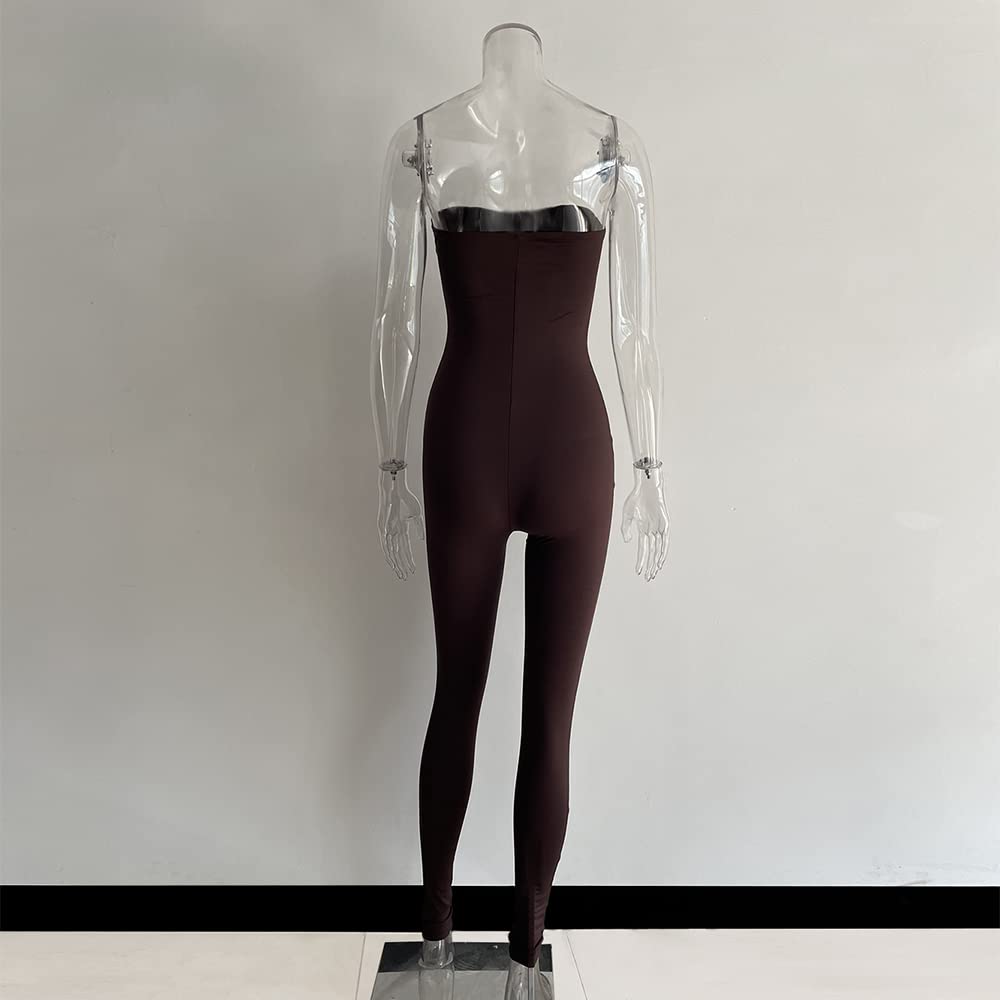 XLLAIS Damen Röhrenkleid – Trägerlos, Enganliegend, Aus Kunstleder, Sexy Partykleid
