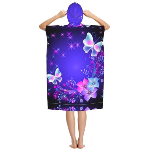 Poncho à capuche en microfibre pour se changer discrètement à la plage