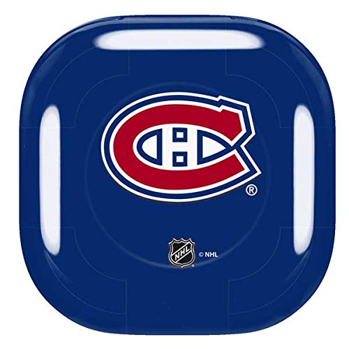 Skinit Decal Audio Skin Compatible with Samsung Galaxy Buds Pro - Officially Licensed NHL Montreal Canadiens Solid Background Design