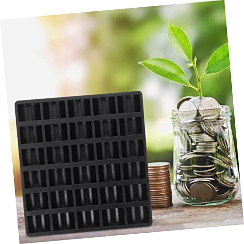 Caja plástica organizadora para monedas 2 piezas miniatura 7