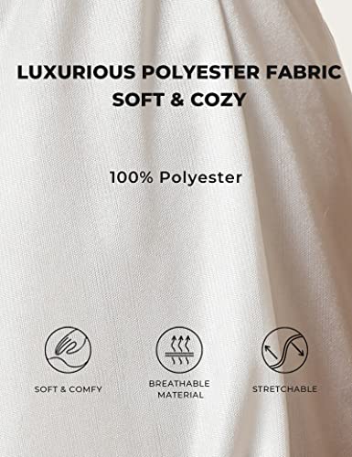 Image of GYS Slip Shorts Culotte for Women Split Skirt Lace Pettipants Bloomer