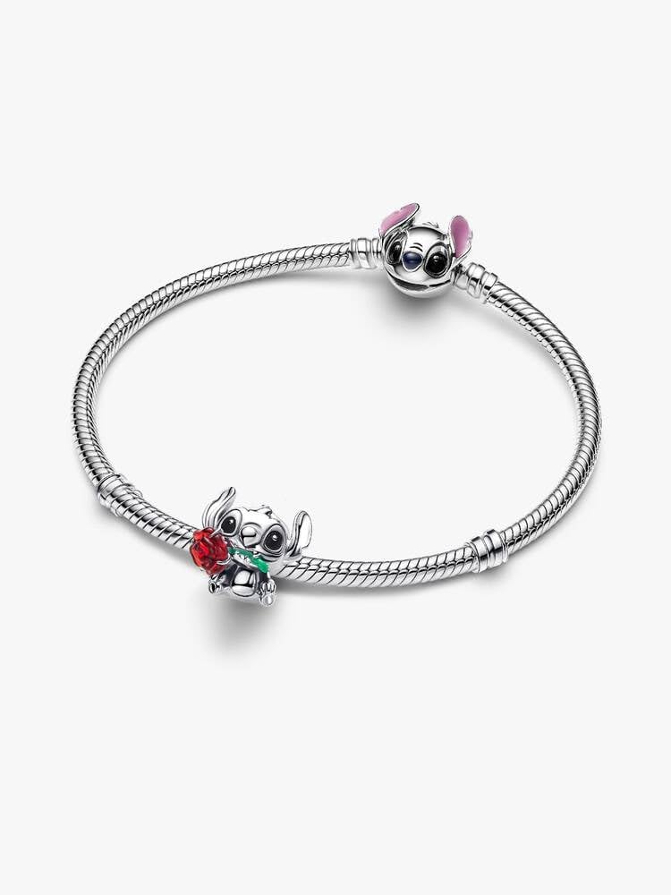 Pandora Charm 794378C01 Stitch różowy kryształ