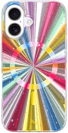 LONLI Hue - for iPhone 16 Plus Case - Cosmic Portal Phone Case with [Comatpiable with Magsafe] - Cute, Unique and Aesthetic Shockproof Cover for Women and Girls