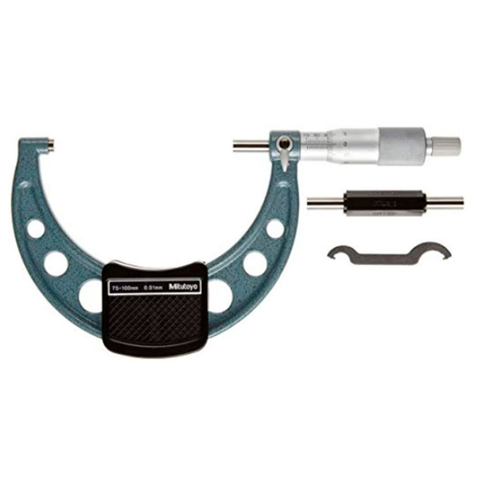 Mitutoyo103-140-10 Micrometer 75-100mm,Pink