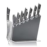 Cangshan NAKA Series X-7 Hua-Messerblock-Set, Stahl, geschmiedet, 12-teilig
