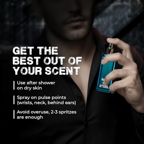 Image of MAN OF STEEL Perfume Gift Set for Men - 20ML Each | Apex, Phoenix, Revenant | Long Lasting Luxury Perfume EDP