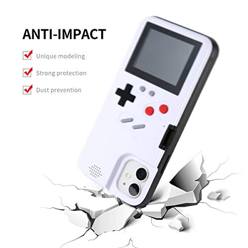 image for LIOWE Gameboy Case for iPhone, 3D Handheld Retro Game Console Phone Pr