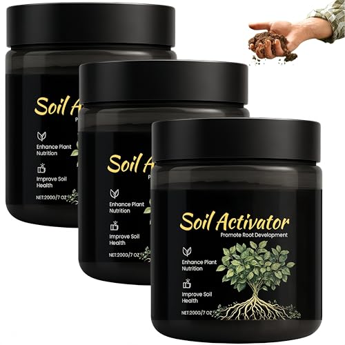 Stimulant microbien Soil Pro Activator pour la croissance racinaire de la pelouse (3 Pcs)