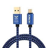 【PREMIUM QUALITÄT】 ULTRICS Micro USB Kabel werden aus hochwertigen Materialien hergestellt und haben ein schönes und hervorragendes Finish erzielt. Wir gewähren 12 Monate Garantie auf das Produkt. So können Sie das Produkt bedenkenlos verwenden