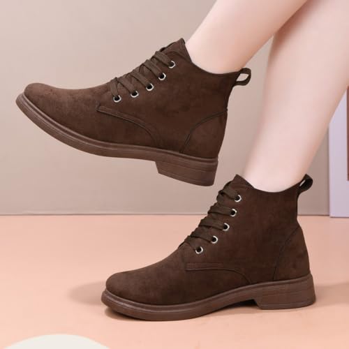 Bottes femme talon compensé chaudes et bottines légères pour l'hiver - 2