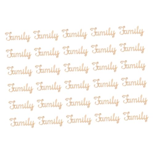 FIXOSHEE 40 pièces Lot de Lettres Bois à Suspendre Brutes Décorations Artisanales Écologiques et Réutilisables Panneaux Suspendus Naturels pour Bureau et Maison