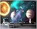 Produktbild Vliestapete Fototapete Science-Fiction-Landschaft Des Kosmischen Planeten Fototapete 3D Effekt Wandtapete Wandbilder Wohnzimmer Schlafzimmer 150x105cm
