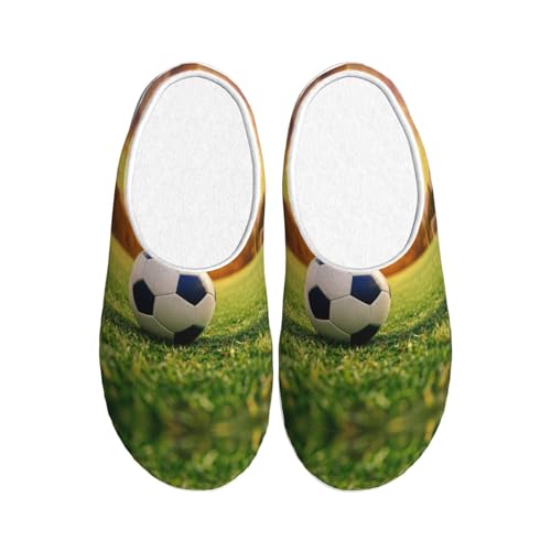Chaussons d'hiver EdWal anti-froid et antidérapants en peluche Noir 39
