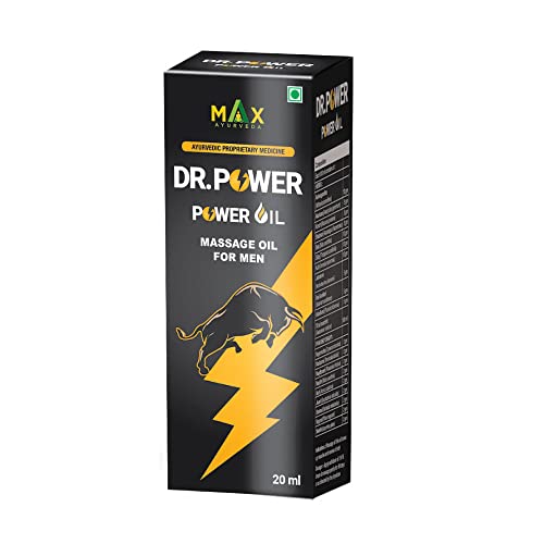 Max Ayurveda Dr Power Natural Herbal Massage Oil For Men - (20Ml) (Pack Of -1) #TOP1