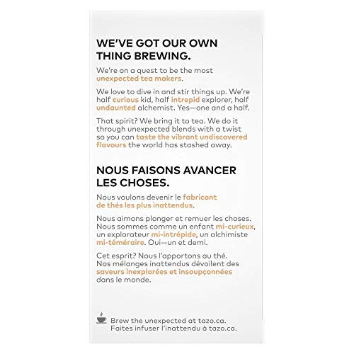 Tazo Passion Enveloped Hot Tea Bags Herbal, Caffeine Free, Non Gmo, 20 Count (Pack Of 6) #TOP2