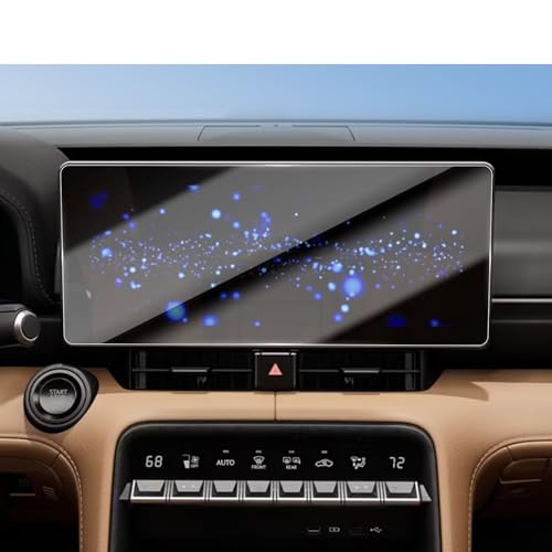 APKPKPKU New for 2026 Lexus IS 350 F Sport Screen Protector for Lexus IS 12.3 Inch Navigation Screen Interior Accessories HD Tempered Glass 9H 2026 IS Screen protector Film [No Glare & Fingerprint]