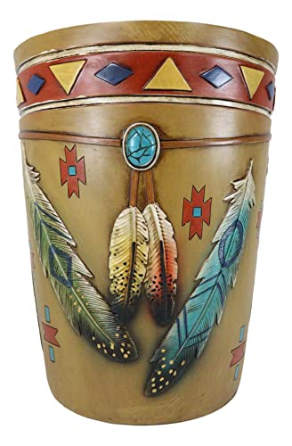 Ebros Gift Southwestern Tribal Native American Indian Colorful Feathers with