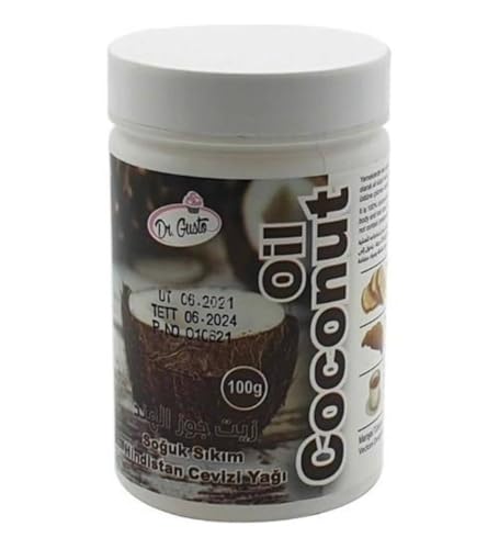 Soğuk Sıkım Hindistan Cevizi Yağı 100 g