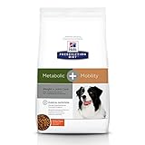 Hill's Prescription Diet Metabolic + Mobility, Weight + Joint Care Chicken Flavor Dry Dog Food, Veterinary Diet, 24 lb bag