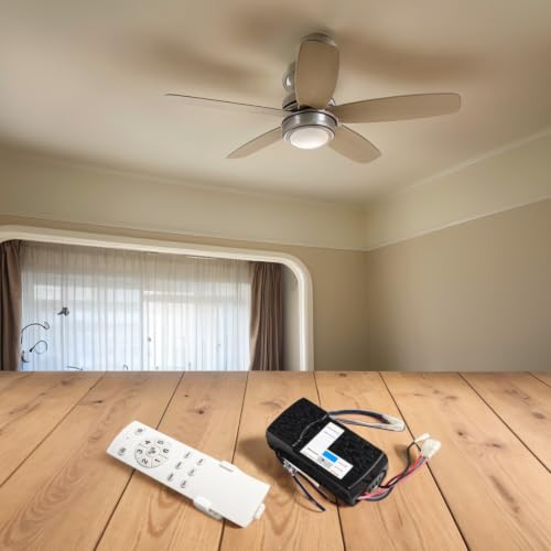 Mando para ventilador de techo que soluciona la falta de cables e interruptor 5
