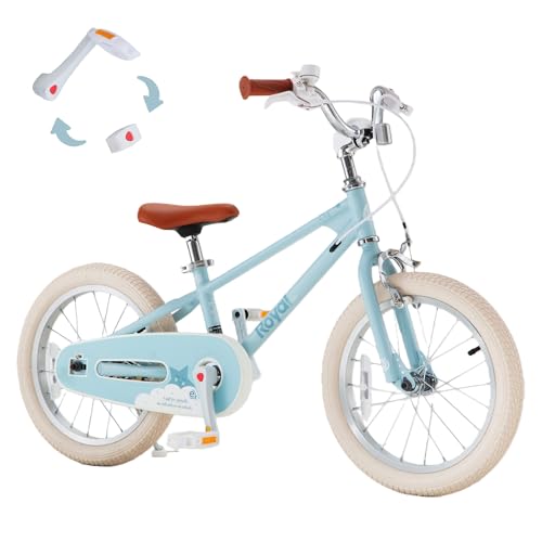 Image of RoyalBaby EZ Kids Bike,12 14 16 18 Inch Convertible Balance to Pedal Bike for Boys & Girls,Beginner Bicycle for Ages 2-9 Years