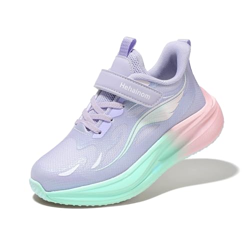 Hehainom Girls Kids Sneaker Boys Girls Running Tennis Shoes Sparkle Lightweight Breathable Sport Athletic Girls Shoes4
