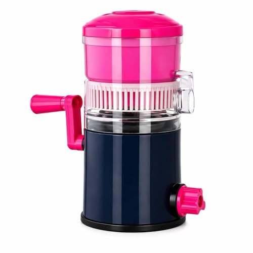 Image of Heavy Duty Manual Lemon Squeezer | Hand Press Citrus Juicer with Deep Bowl Design | Non-Slip Grip | Seed-Free Juice Extractor for Lemon, Lime & Orange | Kitchen Tool (Pink)