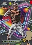 2023 TOPPS COSMIC CHROME #49 XANDER BOGAERTS SAN DIEGO PADRES BASEBALL OFFICIAL TRADING CARD OF MLB