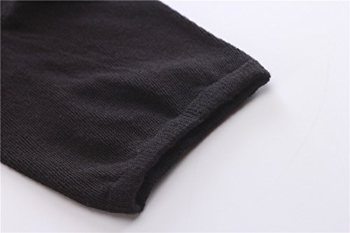 Image of EABERN Womens Thin Cotton Socks,Soft Breathable Casual Above Ankle Crew Socks 6 /9 /12 Pairs