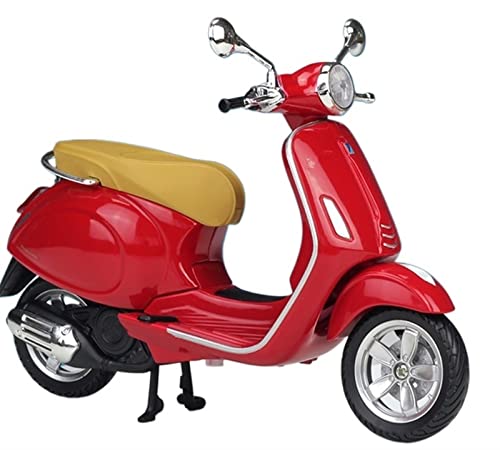 Moto Miniature Vespa Primavera 150 1:12 en Alliage Injecté Modèle de Collection Finition Premium