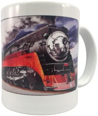 TRAIN COFFEE MUG - SOUTHERN PACIFIC RAILROAD DAYLIGHT #1