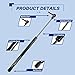 OTUAYAUTO Compatible with 1999-2004 Jeep Grand Cherokee WJ Rear Window Struts - Rear Glass Lift Support Gas Springs Shocks 4528 Strut (Pack of 2)