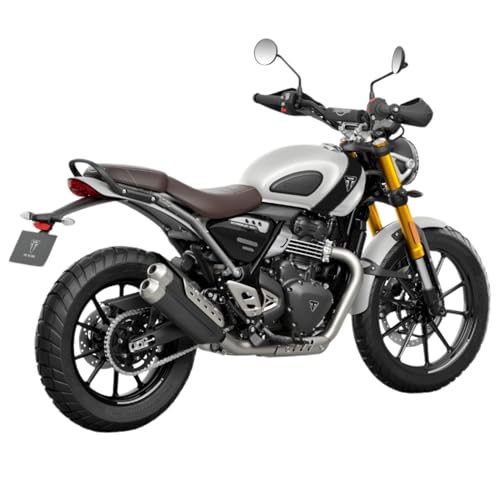 Image of TRIUMPH Scrambler 400 X Bike Pearl Metallic White Booking for Ex-Showroom Price