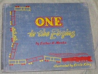 Hardcover One is the Engine: A Train Counting Book