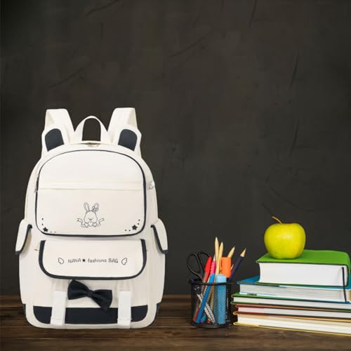 Image of Tinttot 30 Litre, Japanese Korean Style Capybara Niche College Students Light weight School bag Women's Travel Backpack