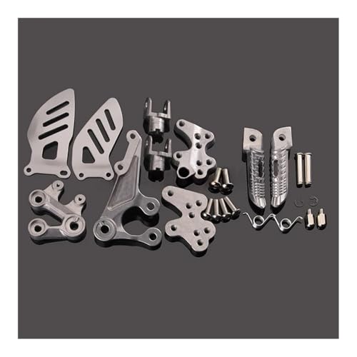 Support de repose-pieds avant GSXR1000 finition aluminium K5-K8