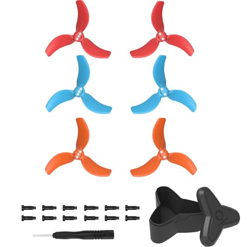 Hélices Avata 2 pour vol discret lot de 8 hélices 3032S anti bruit bleu