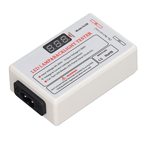 Testador de LED, Testador Portátil de Luz de Fundo 85V-265V 0-300V DC Saída Ampla Compatibilidade pa