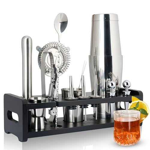 Cocktail Shaker Bartender Kit Bartender Accessories Kit - Cocktail ...