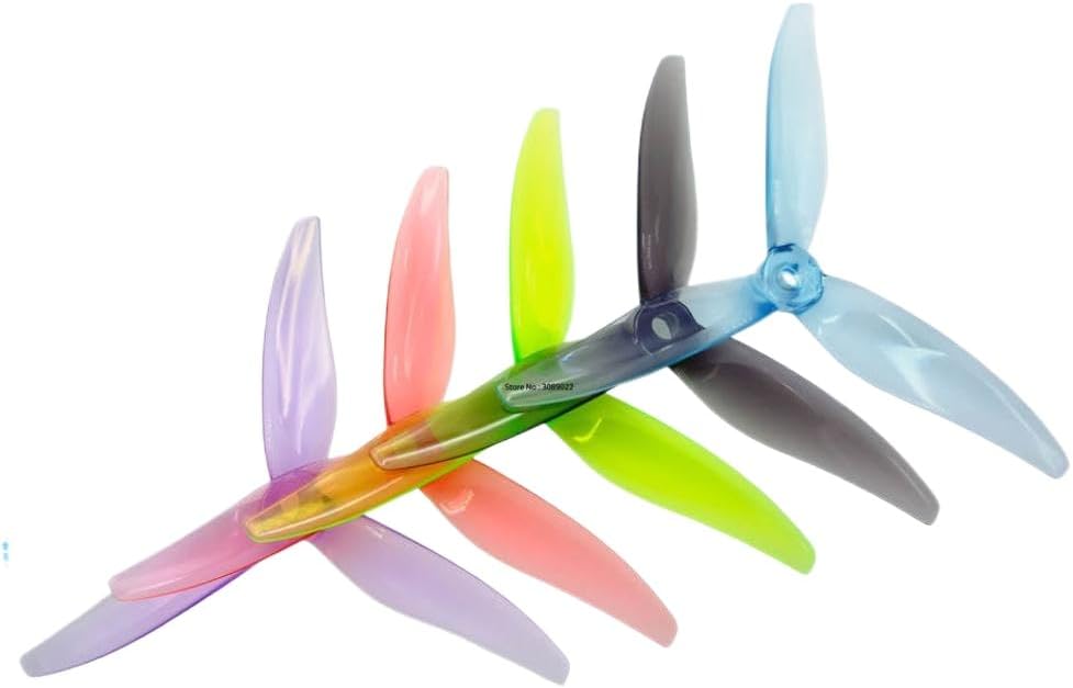 12ペア24PCS 5128 5インチTRIプロペラFPV用ブラシレスモーターのRCドローンレーシングクアッドコプターVCIモーター