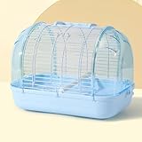Design panoramique : la cage à perroquets adopte un design multicouche, offrant une esthétique exceptionnelle et une grande valeur décorative. Elle convient à une grande variété d'animaux de compagnie, tels que les perroquets, les hamsters, les poules rutines, les oiseaux de petite et moyenne taille, etc.