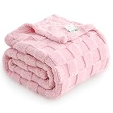 Premium Polyester-Qualität: Hergestellt aus 100 % Polyester, bietet diese Decke eine beeindruckende Haltbarkeit. Sie widersteht robust Staub, Färbemitteln und UV-Strahlen, sodass ihre Qualität auch über längere Zeit erhalten bleibt.​