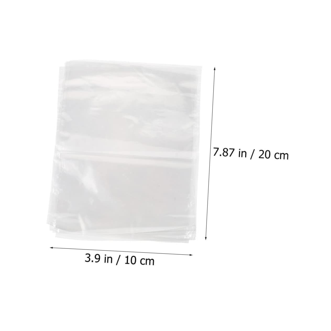 MUCKLILY Heat Shrink Bag 200pcs Fresh Keeping Household Heat Shrink Film Bags Soft High Transparency Great for Packaging