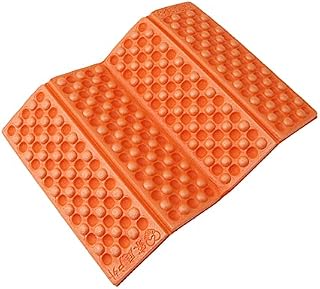 GUYAQ Folding Foam Sit Mat Thermally Insulated Folding Seat Pad Camping Hiking Sports Moisture-Proof Seat Mat Water Resistant Insulated Compact Picnic Outdoor Sitting Mat,Orange