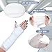 Nuanchu 20 Pcs Halloween Mummy Bandage Wrap Gauze White Gauze Wrap Cotton Cosplay Bandages 3.14 x 11.8 Inch Stretch Stockinette for Halloween Party Wrap Wrist Arm Wraps(10 Pcs,3.14 x 11.8 Inch)