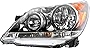 CarLights360: For Honda Odyssey Headlight Assembly 2008 2009 2010 Driver Side | w/Bulbs | DOT Certified | HO2502136