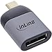 Produktbild InLine® USB Display Konverter, USB Typ-C Stecker zu DisplayPort Buchse (DP Alt Mode), 8K@60Hz