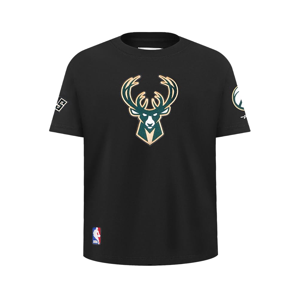 Camiseta NBA Retro Classics infantil negra de manga corta ideal para el colegio 5