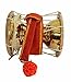 Brass Material Udukai South Indian Style Drum Folk Musical Instruments Udukkai PM00109 Brass udukkai